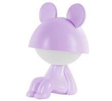 Нічник Kite Світильник LED з акумулятором Cute Mouse, фіолетовий (K25-316-2-5)