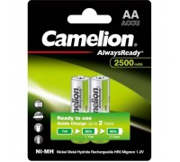 Акумулятор Camelion AA 2500mAh Ni-MH AlwaysReady * 2 R6-2BL (NH-АA2500АRBP2)