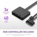 Кулер до корпусу NZXT F120RGB Duo-120mm Dual-sideRGB Fan-Tripl (RF-D12TF-W1)