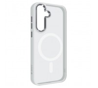 Чохол до мобільного телефона Armorstandart Unit MagSafe Samsung S25 Plus Matte Clear Silver (ARM82264)