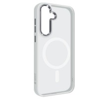 Чохол до мобільного телефона Armorstandart Unit MagSafe Samsung S25 Plus Matte Clear Silver (ARM82264)