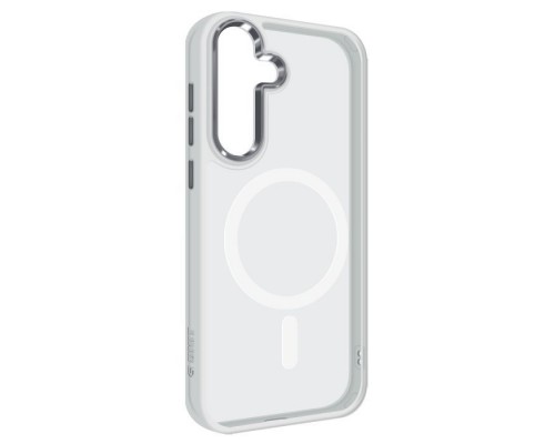 Чохол до мобільного телефона Armorstandart Unit MagSafe Samsung S25 Plus Matte Clear Silver (ARM82264)