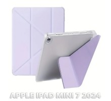 Чохол до планшета BeCover Ultra Slim Origami Transparent Apple iPad Mini 7 2024 Purple (712937)