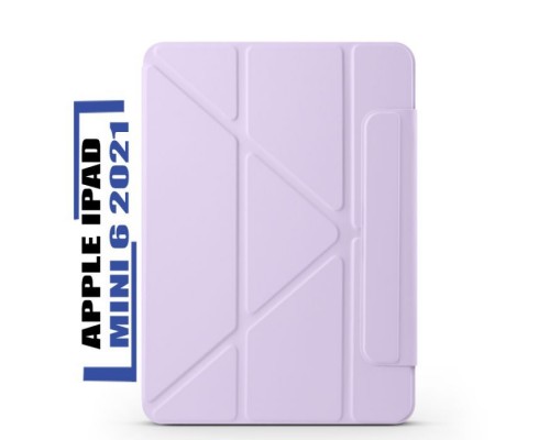 Чохол до планшета BeCover Ultra Slim Origami Magnetic Apple iPad Mini 6 2021 Purple (712946)