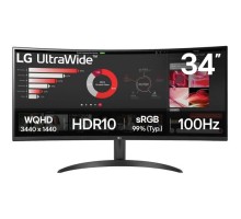 Монітор LG 34WR50QK-B
