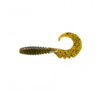 Силікон рибальський FishUP Fancy Grub 2" 074 - Green Pumpkin Seed (10шт/уп) (1862.00.58)