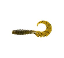 Силікон рибальський FishUP Fancy Grub 2" 074 - Green Pumpkin Seed (10шт/уп) (1862.00.58)