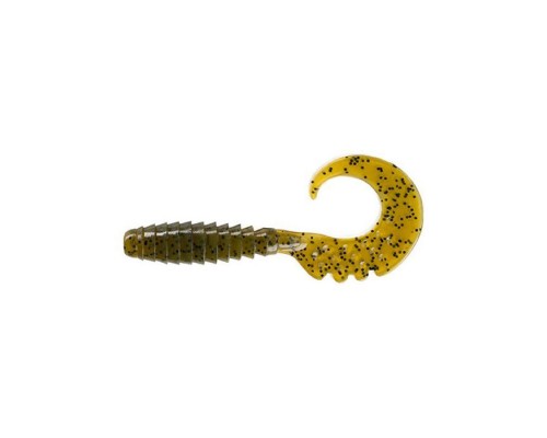 Силікон рибальський FishUP Fancy Grub 2" 074 - Green Pumpkin Seed (10шт/уп) (1862.00.58)
