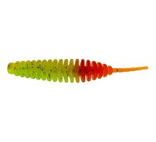 Силікон рибальський FishUP Tanta 2" 248 - Chartreuse/Orange (9шт/уп) (1864.11.02)