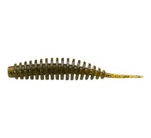 Силікон рибальський FishUP Tanta 3.5" 074 - Green Pumpkin Seed (5шт/уп) (1864.04.07)