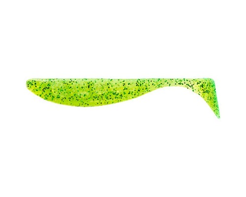 Силікон рибальський FishUP Wizzle Shad 3" 026 - Flo Chartreuse/Green (8шт/уп) (1862.03.18)