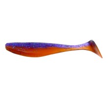 Силікон рибальський FishUP Wizzle Shad 3" 207 - Dark Violet/Orange (8шт/уп) (1864.07.13)
