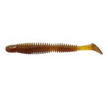 Силікон рибальський Reins Bubbling Shad 4" 565 Motor Oil Green Flake (8 шт/уп.) (1552.03.49)