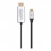 Кабель мультимедійний USB-C to HDMI hdlink-60h.grey Promate (hdlink-60h.grey)
