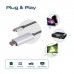 Кабель мультимедійний USB-C to HDMI hdlink-60h.grey Promate (hdlink-60h.grey)