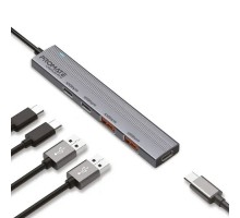Концентратор Promate USB Hub 4 ports litehub-pro (litehub-pro)