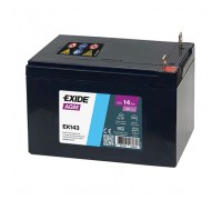 Акумулятор автомобільний EXIDE START-STOP AGM 14Ah бокова(+/-) (200EN) (EK143)