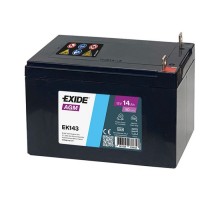 Акумулятор автомобільний EXIDE START-STOP AGM 14Ah бокова(+/-) (200EN) (EK143)
