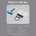 Кишеня зовнішня Vention SSD M.2 (NVME) M-key USB Type-C 3.2 10Gbps Heat Sink Aluminum (KPKH0)