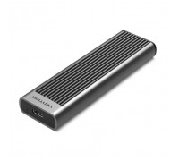 Кишеня зовнішня Vention SSD M.2 (NVME) M-key USB Type-C 3.2 10Gbps Heat Sink Aluminum (KPKH0)
