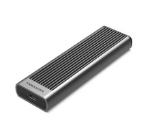 Кишеня зовнішня Vention SSD M.2 (NVME) M-key USB Type-C 3.2 10Gbps Heat Sink Aluminum (KPKH0)