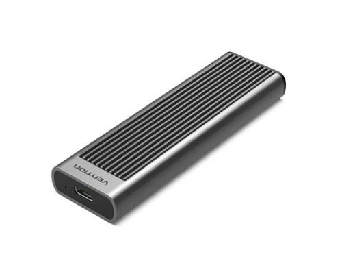 Кишеня зовнішня Vention SSD M.2 (NVME) M-key USB Type-C 3.2 10Gbps Heat Sink Aluminum (KPKH0)