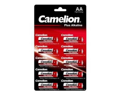Батарейка Camelion AA LR6 Plus Alkaline * 10 (LR6-BP1x10P)