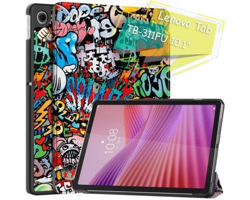 Чохол до планшета BeCover Smart Case Lenovo Tab TB-311FU 10.1" Graffiti (713118)