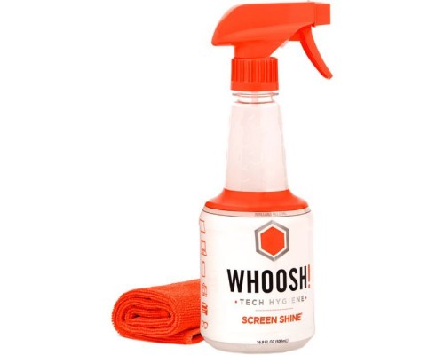 Спрей для очищення Whoosh! Screen Shine 500ml + microfiber 35cm x 35cm (1FG500WBOX)