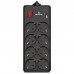 Мережевий подовжувач REAL-EL RS-PROTECT 805 5m, black (EL122300043)