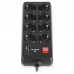 Мережевий подовжувач REAL-EL RS-PROTECT 805 5m, black (EL122300043)