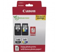 Картридж Canon PG-540 Multipack PG-540/CL-541 BK, Color + GP-501 Glossy Paper (5225B013)