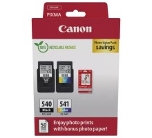 Картридж Canon PG-540 Multipack PG-540/CL-541 BK, Color + GP-501 Glossy Paper (5225B013)