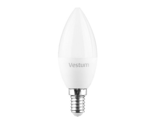 Лампочка Vestum LED C37 6W 3000K 220V E14 (1-VS-1304)
