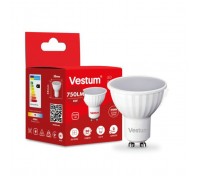Лампочка Vestum LED MR16 8W 4100K 220V GU10 (1-VS-1508)