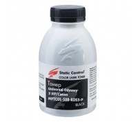Тонер HP/Canon MPTCOL OS3 50г black (фасовка) Static Control (MPTCOL-50B-KOS3-P)