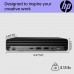 Комп'ютер HP Pro 400 G9 Mini / i3-13100T, 8, 512, WiFi, кл+м, Win11P (884V0EA)
