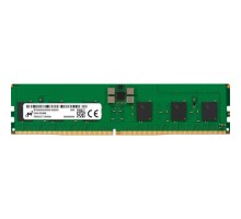 Модуль пам'яті для сервера Micron DDR5 ECC UDIMM 16GB 1Rx8 5600 CL46 (16Gbit) (Single Pack) (MTC10C1084S1EC56BR)
