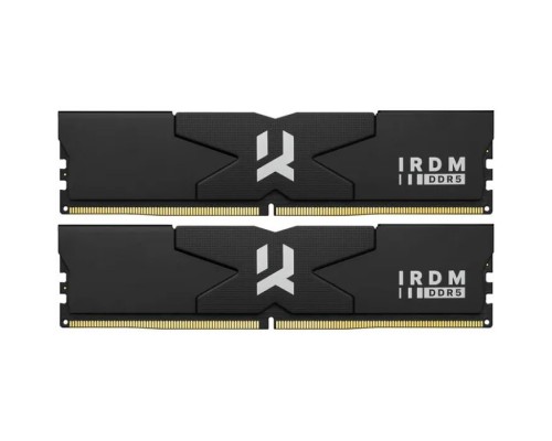 Модуль пам'яті для комп'ютера DDR5 32GB (2x16GB) 6000 MHz IRDM Black Goodram (IR-6000D564L36S/32GDC)