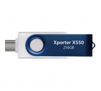 USB флеш накопичувач Patriot 256GB Xporter X550 USB 3.2/Type-C (PS256GX550AAD)