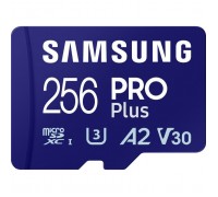 Карта пам'яті Samsung 256GB microSDXC class 10 UHS-I U3 V30 Pro Plus (MB-MD256SB/WW)