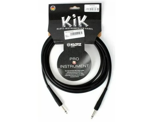Інструментальний кабель Klotz KIK Instrument Cable Black 4.5 m (228222)