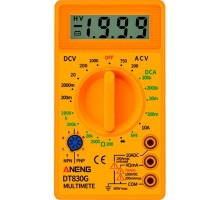 Цифровий мультиметр ANENG AN-DT830G, V, A, R, C, функція hFE (AN-DT830G)