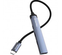 Концентратор ColorWay USB-C 4-in-1 USB-C2.0х3/USB3.0 (CW-HUB07)