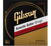 Струни для гітари Gibson SAG-CBRW13 Coated 80/20 Bronze Acoustic Guitar Strings Medium (13-56) (231955)