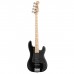 Бас-гітара Sadowsky MetroLine 21-Fret Hybrid P/J Bass Ash 4-String - Solid Black Satin (SML21HP4 93 ASH FR)