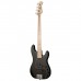Бас-гітара Sadowsky MetroLine 21-Fret Hybrid P/J Bass Ash 4-String - Solid Black Satin (SML21HP4 93 ASH FR)