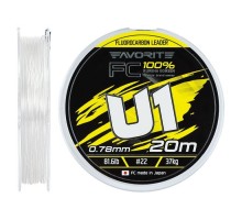 Флюорокарбон Favorite U1 FC 20m 22/0.78mm 81.6lb/37.0kg (1693.12.01)
