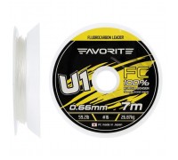 Флюорокарбон Favorite U1 FC 7m 16/0.66mm 59.2lb/26.87kg (1693.11.91)