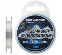 Флюорокарбон Savage Gear Semi-Soft Seabass 30m 0.35mm 6.72kg Clear (1854.18.69)